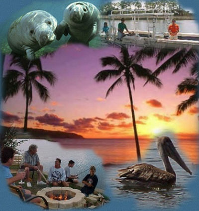 All-inclusive, Florida, Custom Vacations, Snorkel with the manatee, dive Florida, private waterfront home, relaxing cookouts, family get togethers