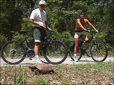Some of the Florida Wildlife Next to the Bike path