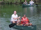 Canoeing Down a Peaceful River in Crystal River, Florida