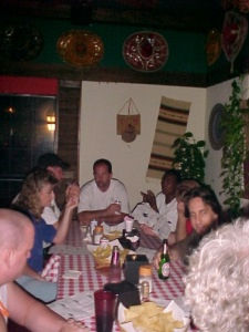 Having a Casual Dinner With Friends
